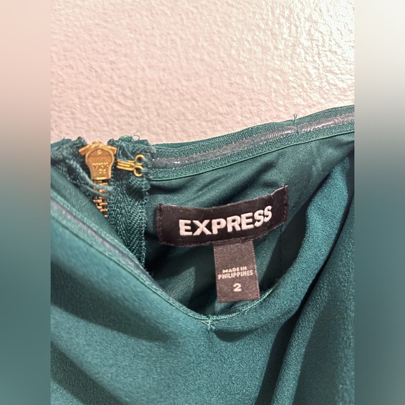 Express - Green Jumpsuit - Picture 2 of 3